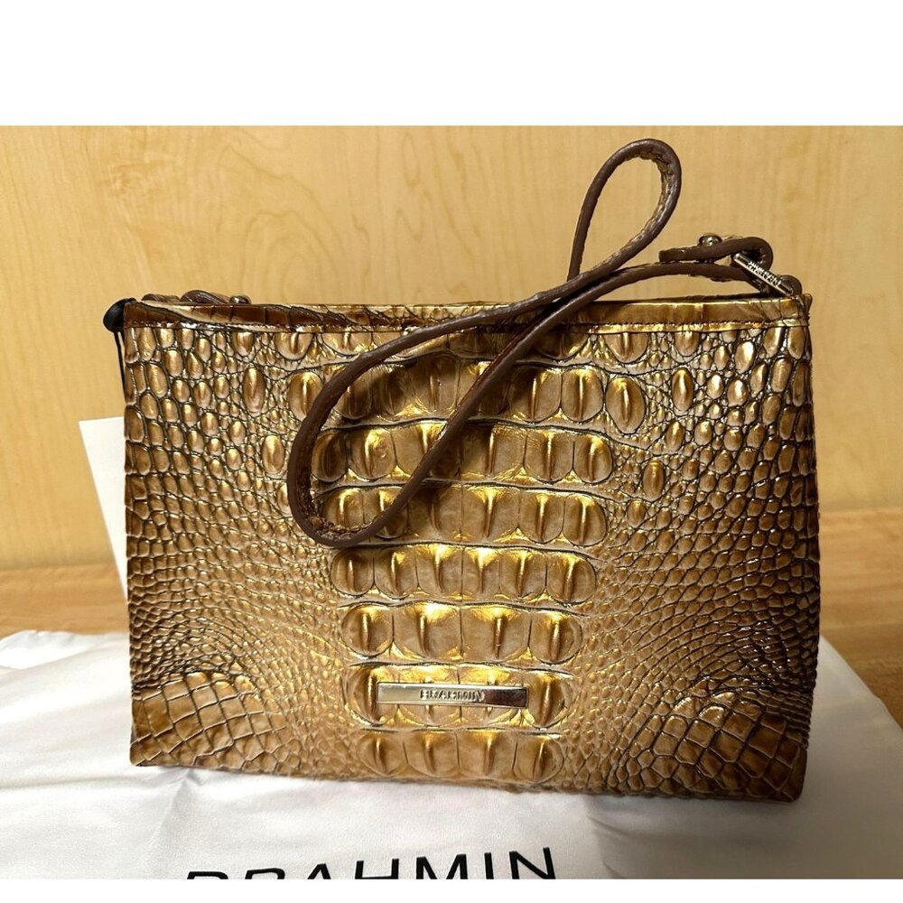 Brahmin Lorelei Small Shoulder Bag Purse Saddle Melbourne Beige NWT
